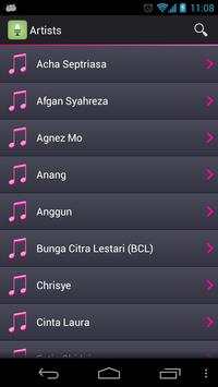 Indo-pop Lyrics (Indonesia) screenshot 3