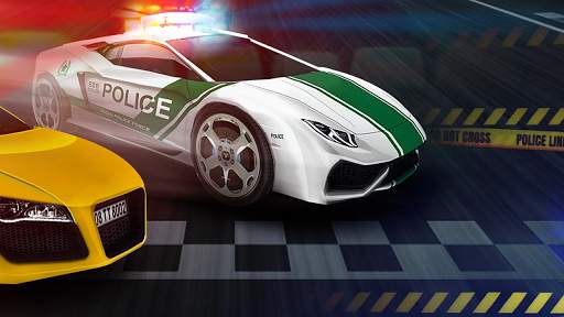 Police Chase -Death Race Speed Car Shooting Racing скриншот 2