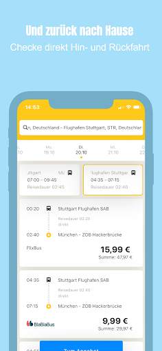 CheckMyBus: Der Fernbus-Vergleich screenshot 3