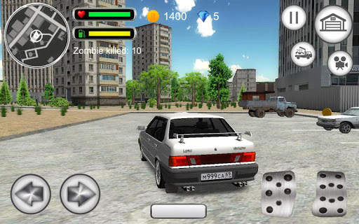Driver 3D: Lada Samara 2115 simulator screenshot 5