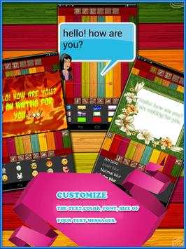 Color text sms whatsapp sms screenshot 2