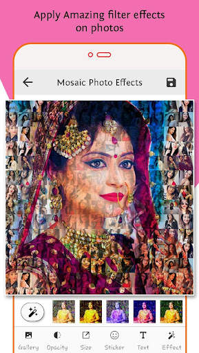 Mosaic Photo - Photo Editor screenshot 6