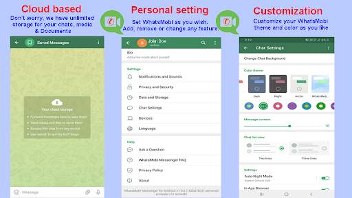 WhatsMobi Messenger screenshot 5