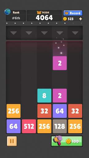 Drop The Number® : Merge Game screenshot 2