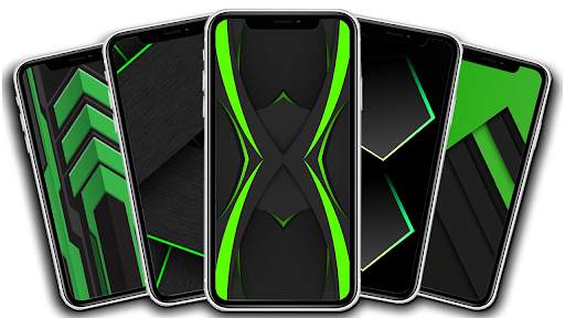 HD Wallpaper Black Green 1 تصوير الشاشة