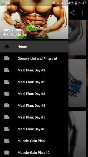Meal Planner For Muscle Gain screenshot 1