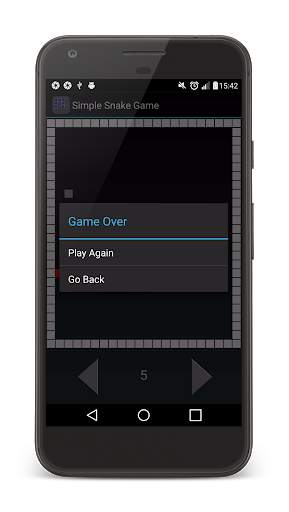 Simple Snake Game screenshot 4