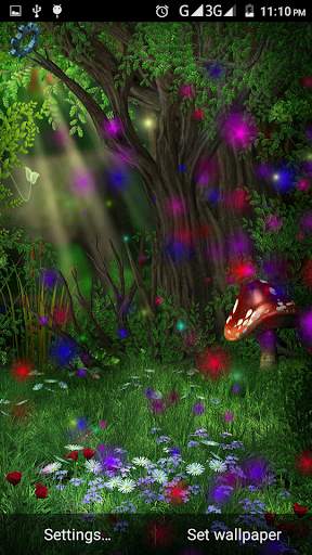 Magic Fantasy Live Wallpaper screenshot 2