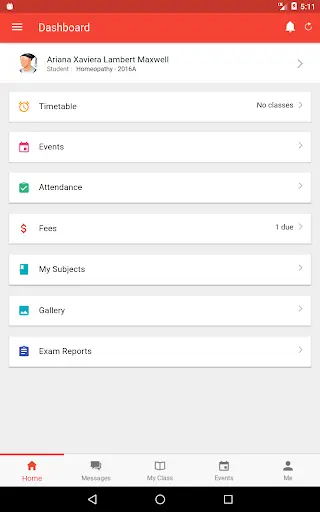 Fedena Mobile App screenshot 11