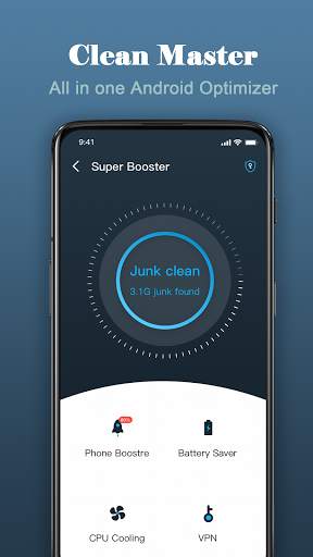 Clean Master Pro-Cache clean, VPN, Phone booster screenshot 1