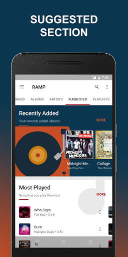 RAMP Music Player screenshot 2