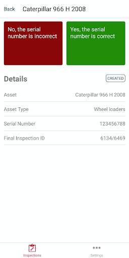 Mahindra Finance Inspection screenshot 2