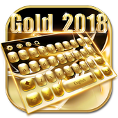 Gold 2018 Keyboard Theme icon