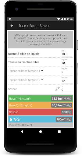 LiqCalc - Calculateur de Liquide screenshot 6