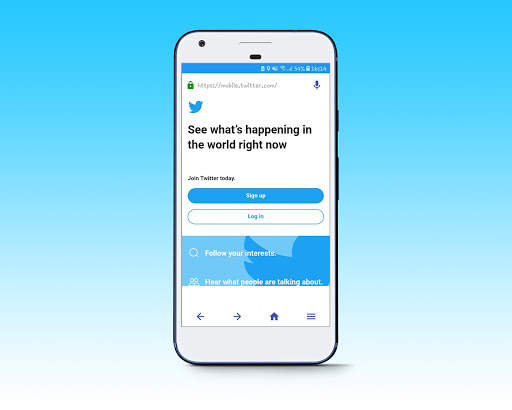 M - Browser screenshot 1