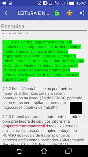 Normas Regulamentadoras Narradas Offline screenshot 5
