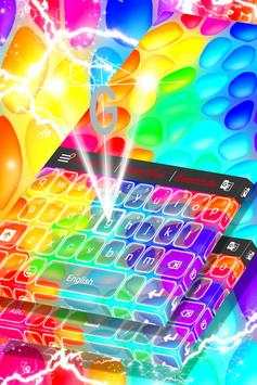 Electric Color Keyboard Theme screenshot 4