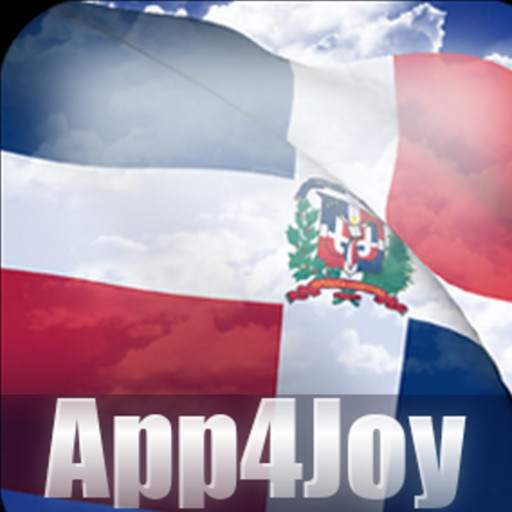 Dominican Republic Flag Live Wallpaper 4.2.5