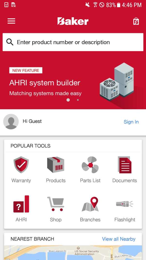 Baker Dist. HVAC Assist screenshot 1