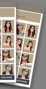 Mia Khalifah Sticker For Whatsapp screenshot 4