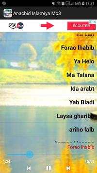 Anachid Islamia Mp3 Telecharger 2018 screenshot 4