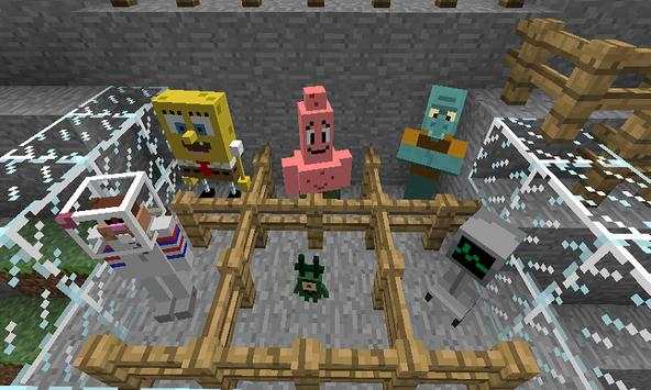 Mod SpongeBob  for MCPE screenshot 2