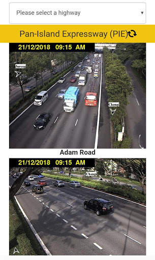 Trafficiti - Singapore LIVE Traffic Cameras 7 تصوير الشاشة