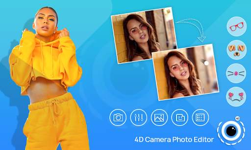 4D Camera Frame Photo Editor screenshot 2