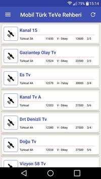 Mobil Turk TeVe Rehberi screenshot 6