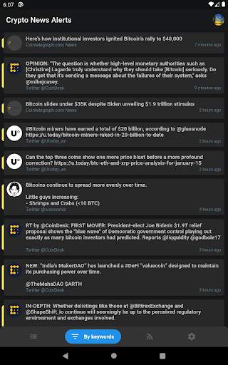 Crypto News Alerts - Track bitcoin news - altcoins screenshot 10