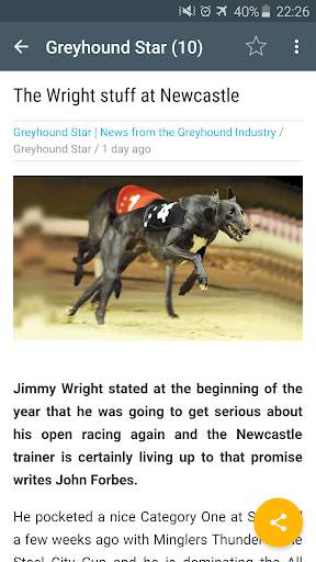 Dog Racing News screenshot 3