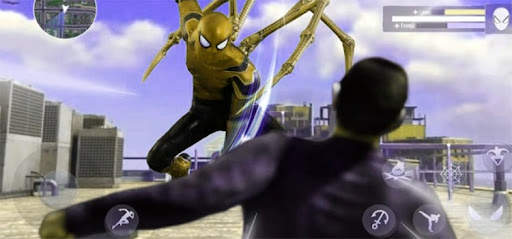 Spider Rope hero Man - Crime City Gangster Vegas स्क्रीनशॉट 2