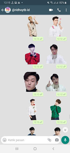 Sticker Wa Lay Zhang EXO For WAStickerApps screenshot 4