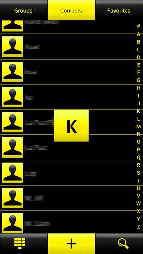 THEME CHES YELLOW FOR EXDIALER 3 تصوير الشاشة