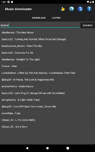 Music downloader screenshot 5