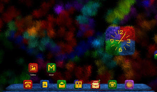 TSF NEXT ADW NOVA LAUNCHER FUZZY THEME screenshot 9