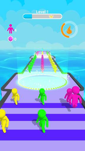 Giant Rusher! Crowd Clash 3D screenshot 5