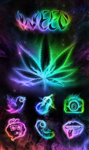 Weed GO Launcher Theme screenshot 1
