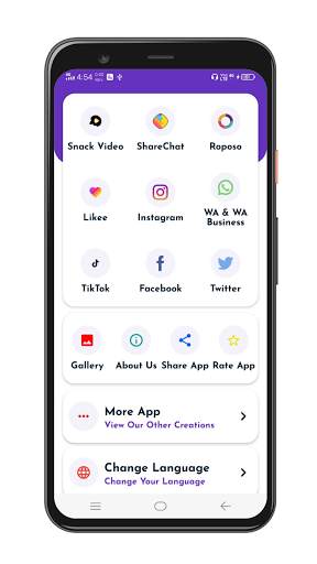 VidFly - Video Downloader (Vidmete) screenshot 1