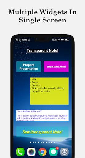 A Simple Sticky Note   Widget screenshot 1