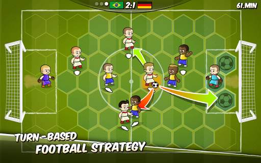 Football Clash - free turn based strategy soccer⚽️ screenshot 1