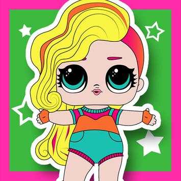 Pixel Dolls: Coloring By Numbers screenshot 1