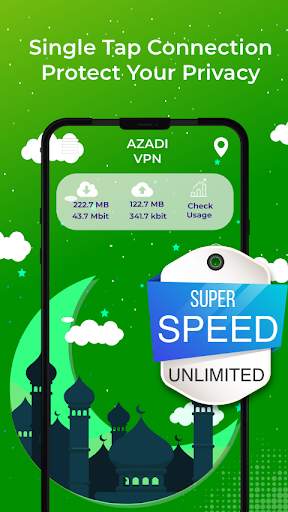Azadi VPN - Free, Fast & Secure VPN Proxy screenshot 3