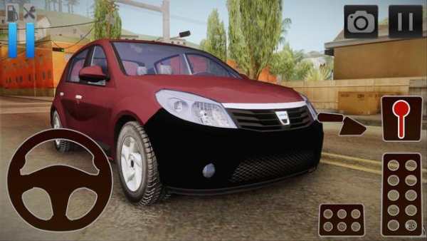 Car Driving Simulator Dacia screenshot 3