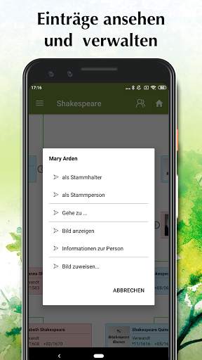 Stammbaum-Viewer – App zur Genealogie-PC-Software screenshot 6