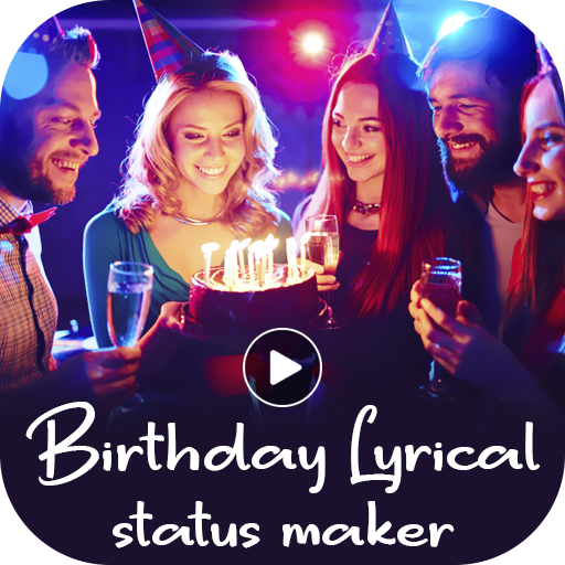Birthday Photo Lyrical Status Maker आइकन
