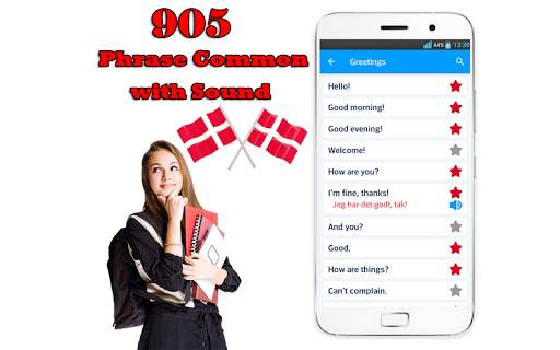 Learn Danish Offline Lite screenshot 2