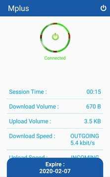 Mplus VPN screenshot 2