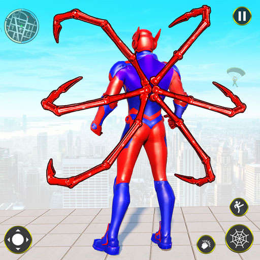 Spider Rope Hero Man Games 1.13