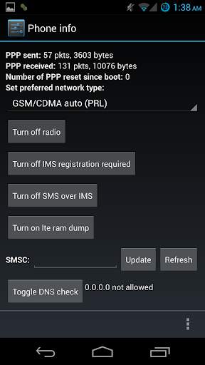 Advanced Signal Status screenshot 4